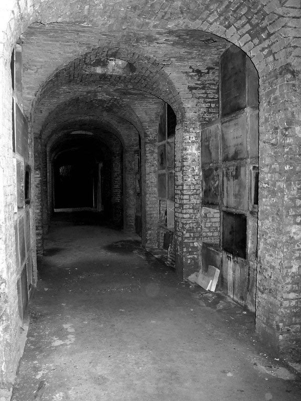 Catacombs in Highgate Cemetery