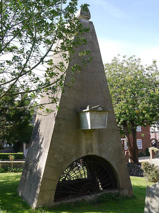 Loudon Pyramid monument in Pinner, Middlesex