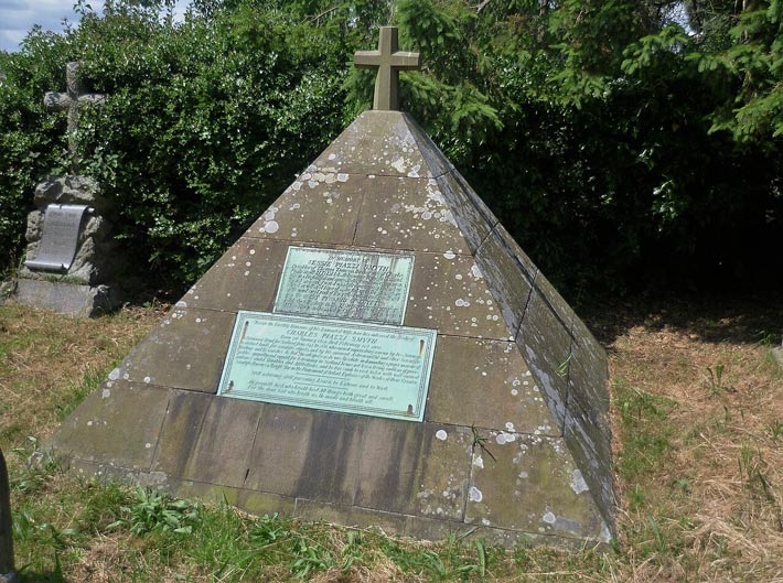 Pyramid tomb in Sharow, Yorkshire