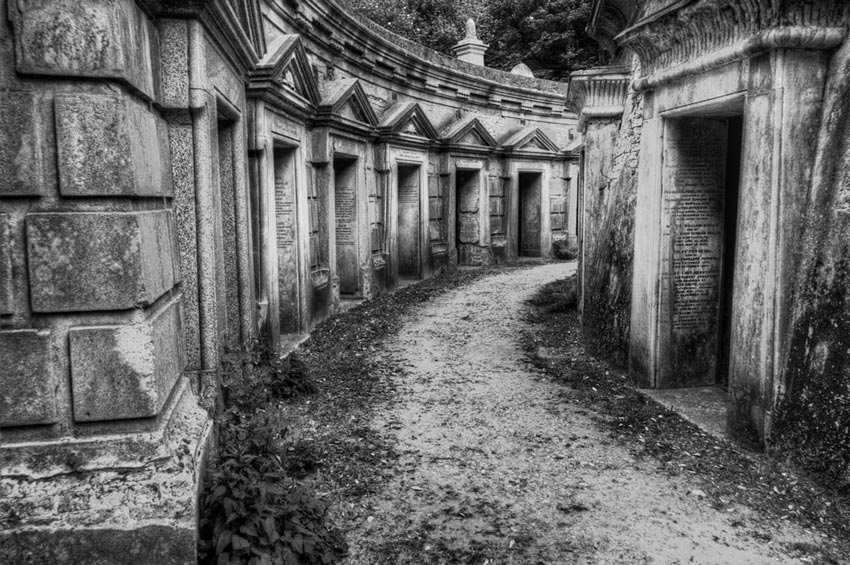 The Circle of Lebanon, in Highgate Cemetery