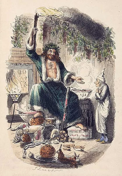 Strange Christmas Carol Illustration