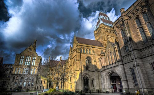 The Manchester Museum is housed in a Victorian Gothic building designed by the famous architect Alfred Waterhouse