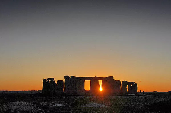 Strange Christmas Stonehenge