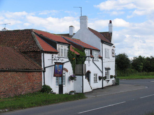 Busby Stoop Inn and gallows, Yorkshire, England