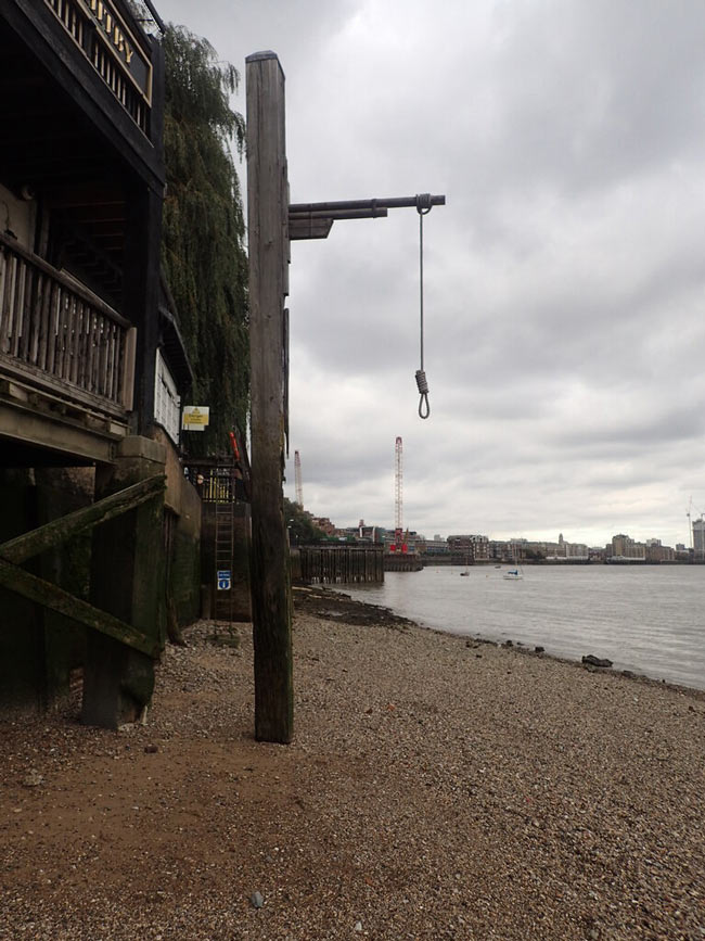 Gallows at Execution Dock, Wapping