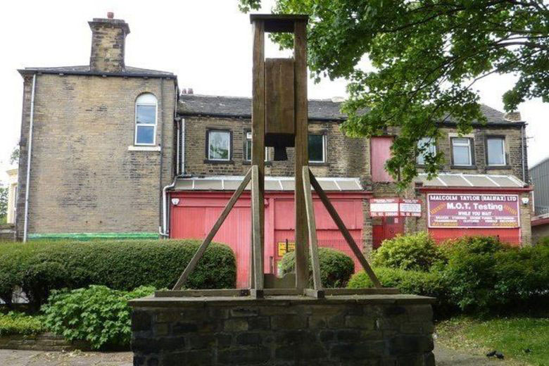 The Halifax Gibbet, Yorkshire, England