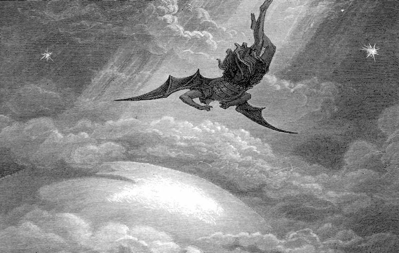 The Fall of Lucifer, by Paul Gustave Dore
