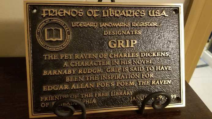 Grip the Raven's Plaque, Philadelphia