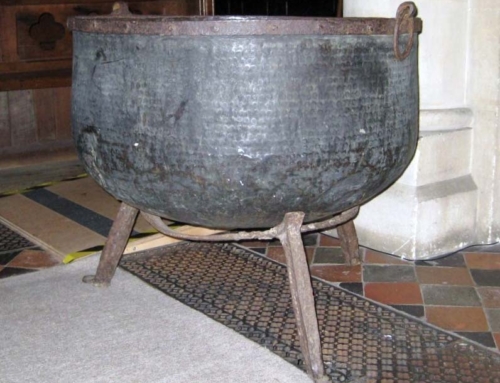 The Strange Cauldron of Frensham Church, a White Witch & the Devil