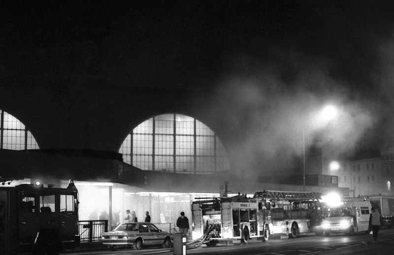 The Kings Cross Underground Station fire has supposedly led to hauntings.
