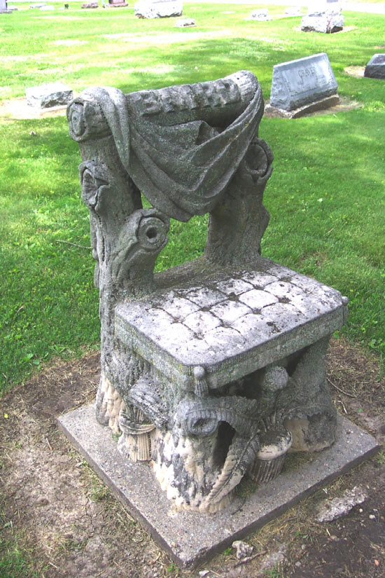 The Baird Chair, a famous Devil's chair