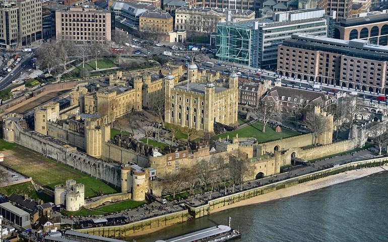 The Tower of London, home of the raven legend