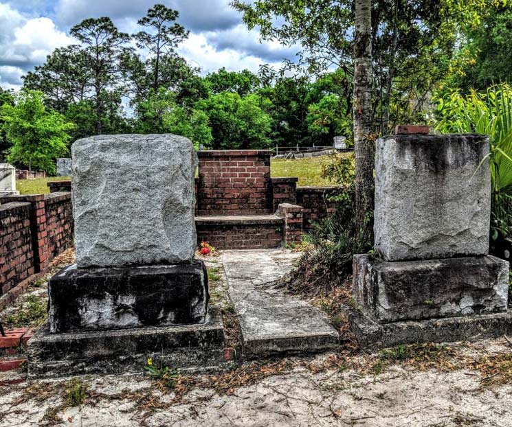 The Devil's Chair in Cassadaga-Lake Helen Cemetery