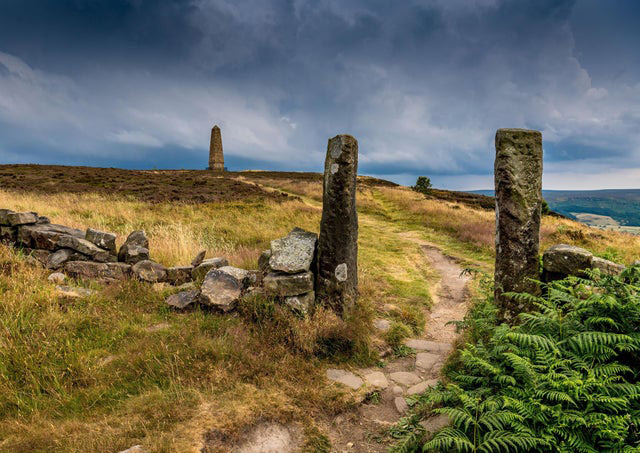 Wild moors around Whitby haunted by the Barghest