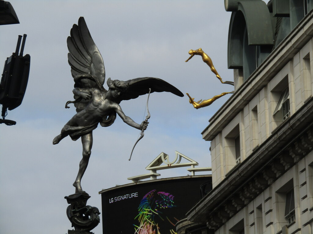 Eros statue Piccadilly Circus