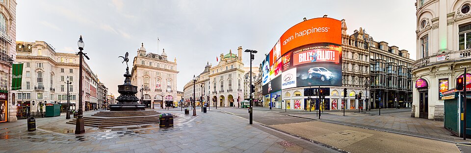 Eros at Piccadilly Circus