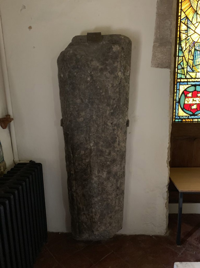 Slayer's slab, Lyminster, Sussex, England - a dragon slayer's tomb?