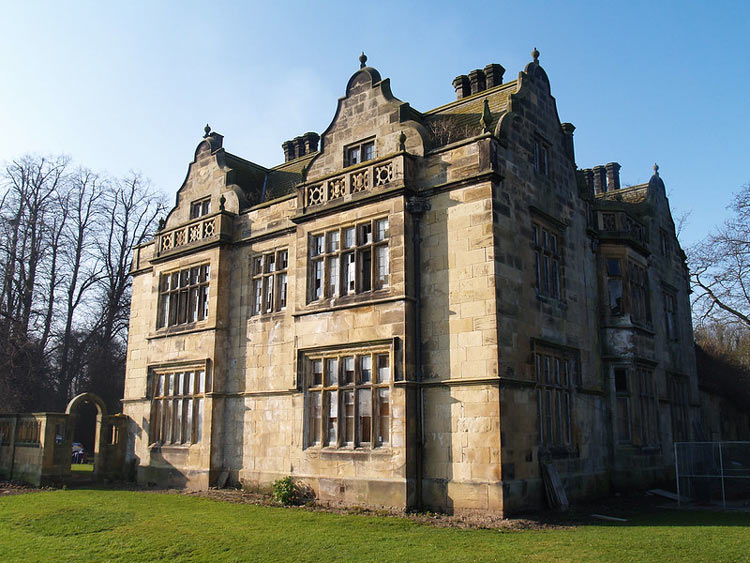 Sockburn Hall, on a peninsula in the Tees said to have once been home to the Sockburn Worm