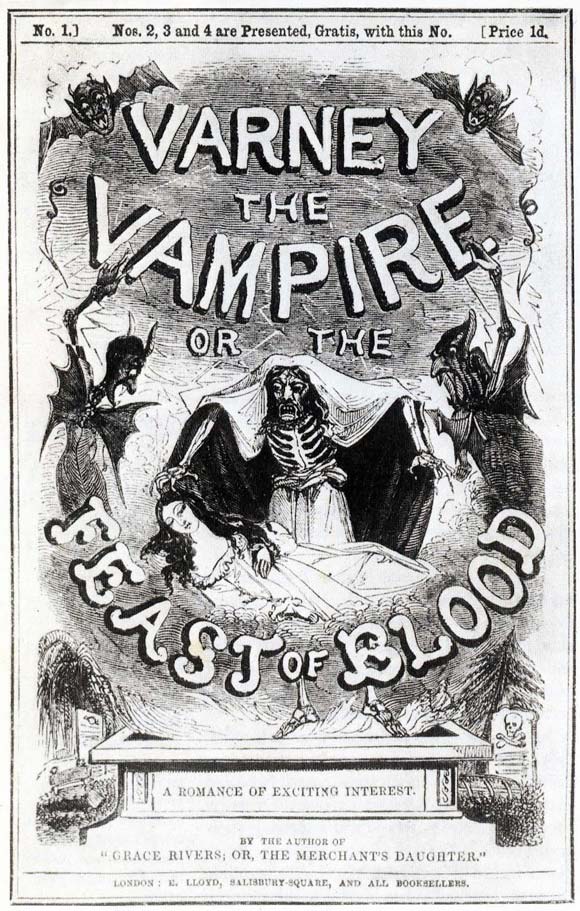 Varney the Vampire - inspiration for the Vampire of Croglin Grange?