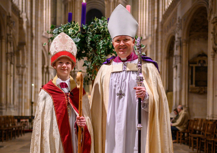 A modern boy bishop in Norwich - a revival of a medieval Christmas tradition