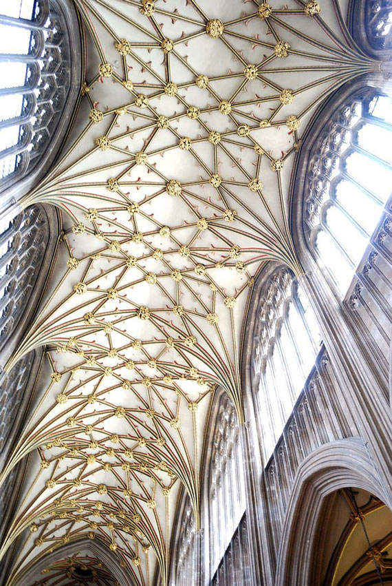 Vault of the Nave of St Mary Redcliffe, Bristol