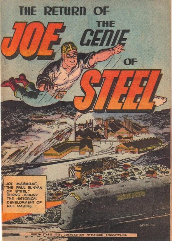 Joe Magarac in The Return of Joe the Genie of Steel