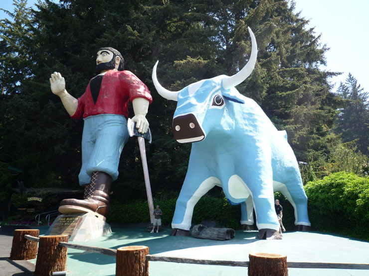 Paul Bunyan and Babe