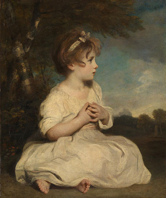 The Age of Innocence by Sir Joshua Reynolds