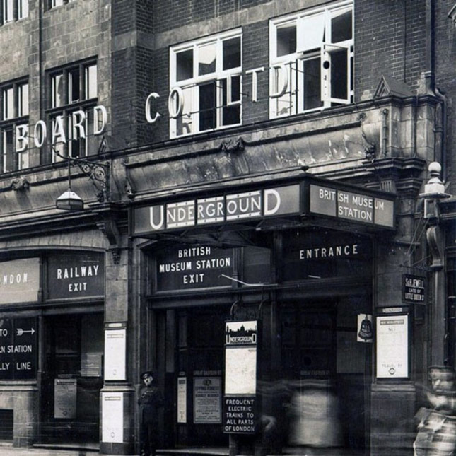 Was British Museum Underground Station haunted by the Unlucky Mummy's ghost?