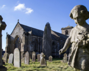 Strange Objects in British Churchyards Standing Stones