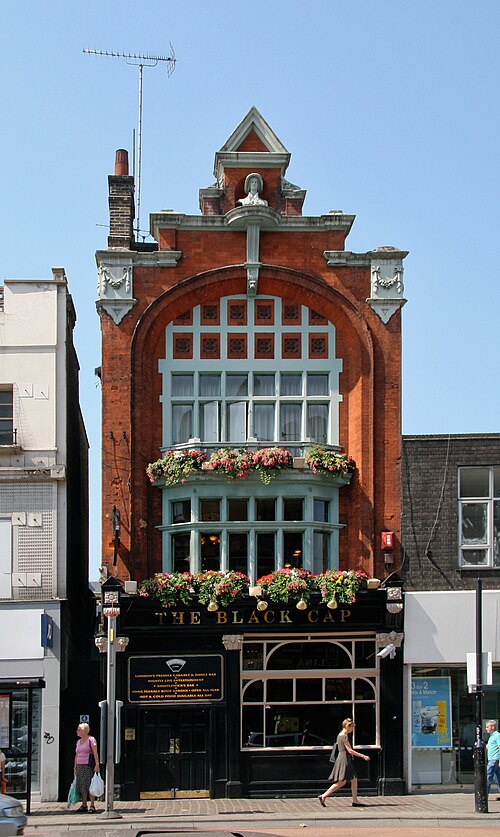 The Black Cap pub, Camden, London