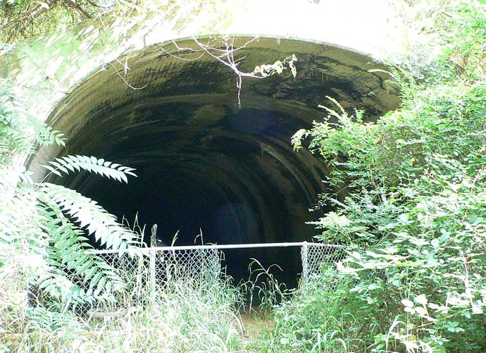 The Eastern Entrance of the Church Hill Tunnel