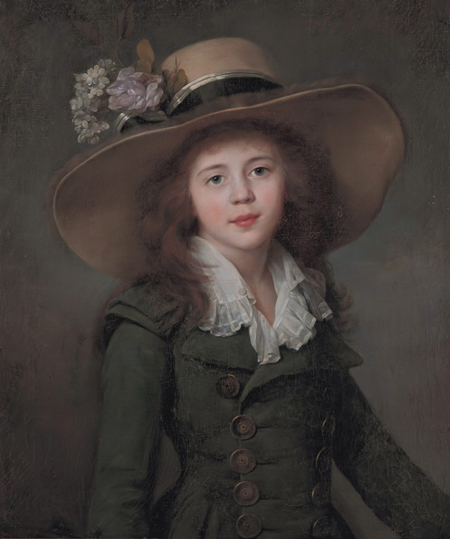 Portrait of Baroness Demidoff as a child