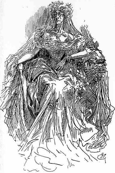 Miss Havisham in Charles Dickens's Great Expectations