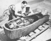 Ancient Egyptian mummies could be ground down into a medicine called mummia or a paint named mummy brown